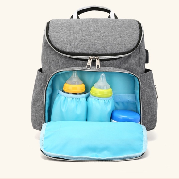 🍼🤱🎒Multifunctional Baby Diaper Backpack USB Charging - Picture 9 of 12